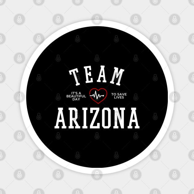 TEAM ARIZONA ROBBINS Magnet by localfandoms